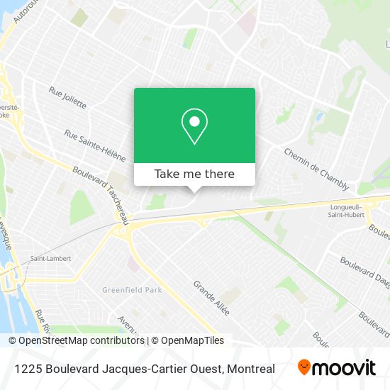 1225 Boulevard Jacques-Cartier Ouest map