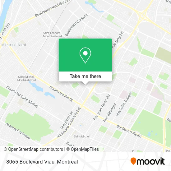 8065 Boulevard Viau map
