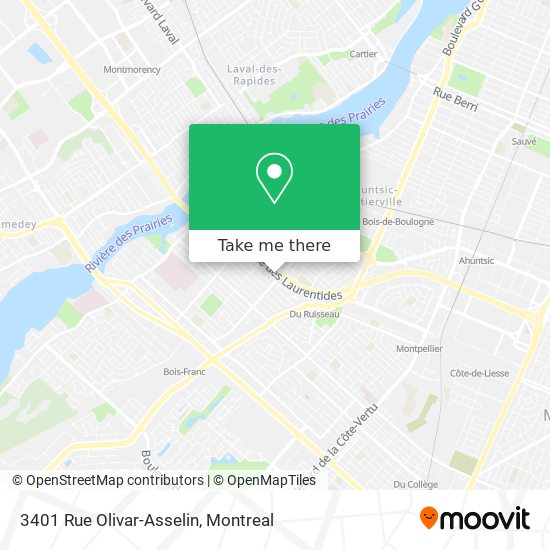 3401 Rue Olivar-Asselin map