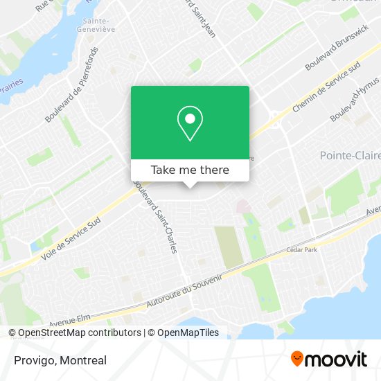 Provigo map