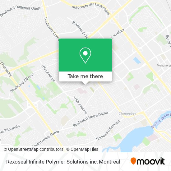 Rexoseal Infinite Polymer Solutions inc map
