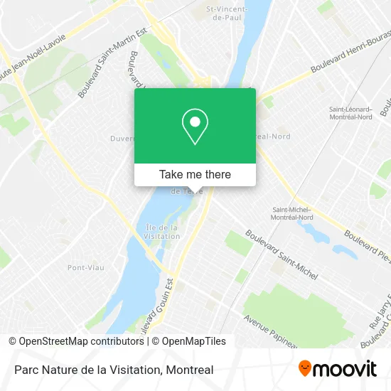 Parc Nature de la Visitation map