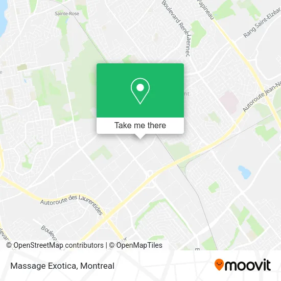 Massage Exotica map