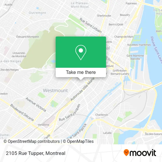 2105 Rue Tupper map