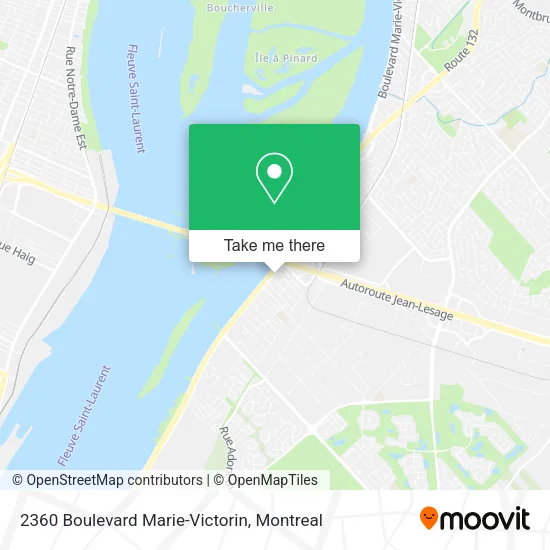 2360 Boulevard Marie-Victorin map