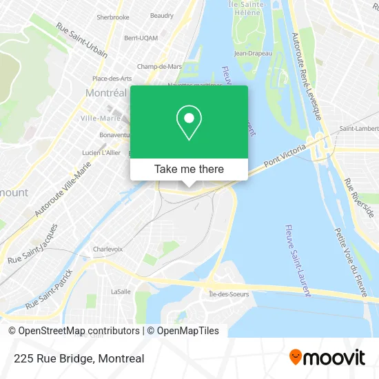 225 Rue Bridge map