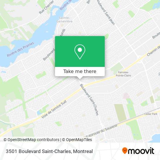 3501 Boulevard Saint-Charles map