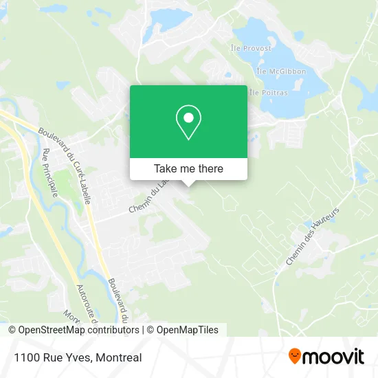 1100 Rue Yves map