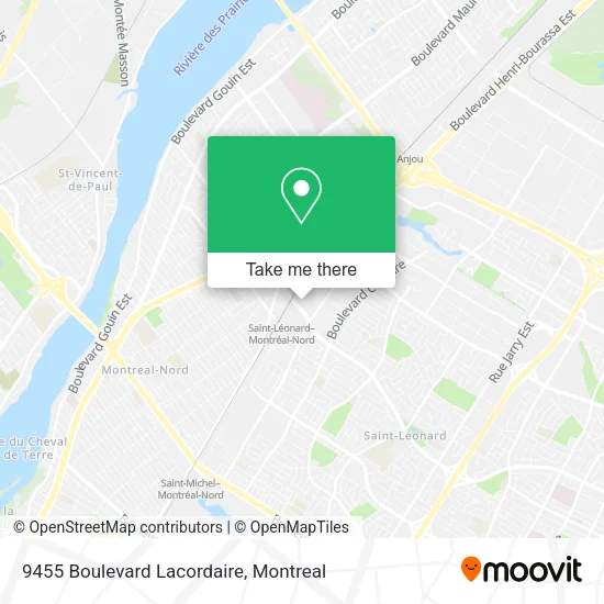 9455 Boulevard Lacordaire map