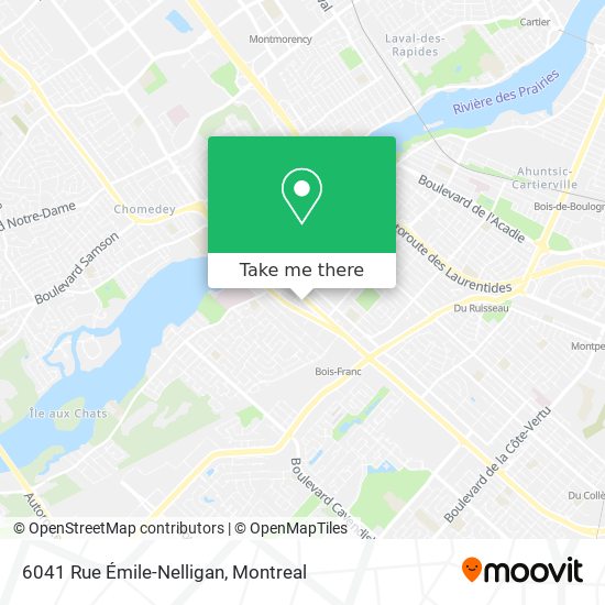 6041 Rue Émile-Nelligan map