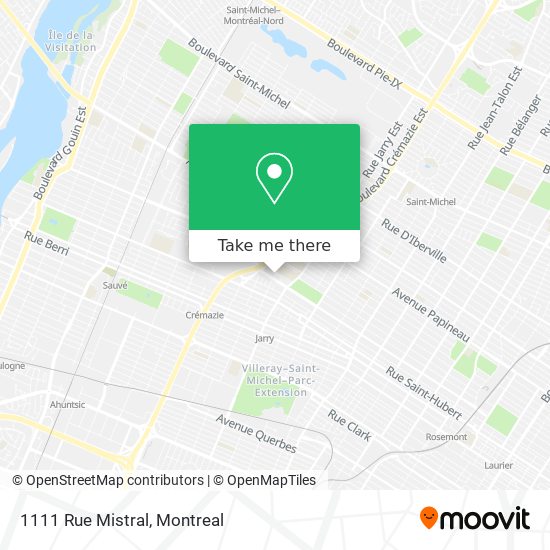 1111 Rue Mistral map