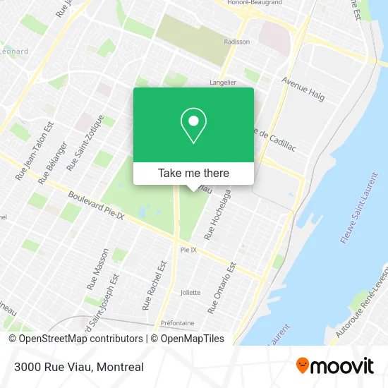 3000 Rue Viau map