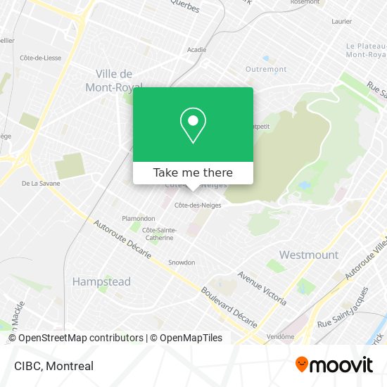 CIBC map