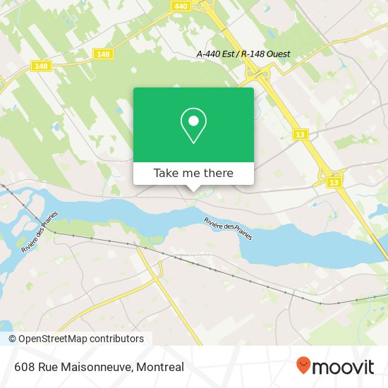 608 Rue Maisonneuve map
