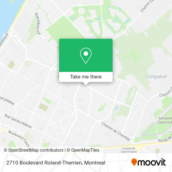 2710 Boulevard Roland-Therrien map