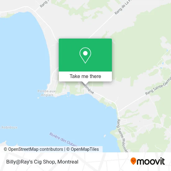 Billy@Ray's Cig Shop map