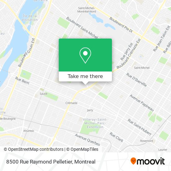 8500 Rue Raymond Pelletier map