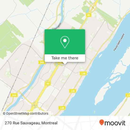 270 Rue Sauvageau map