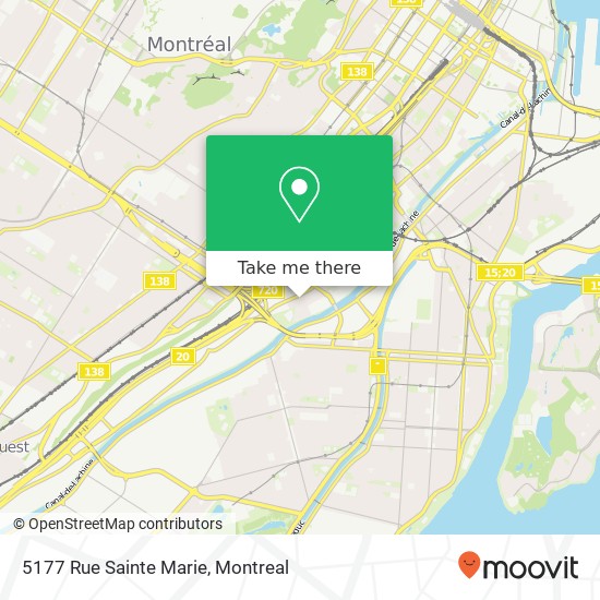 5177 Rue Sainte Marie map