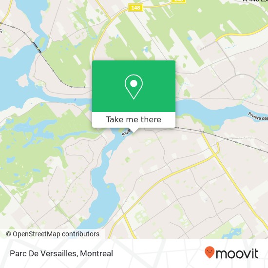 Parc De Versailles map