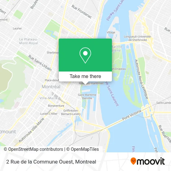 2 Rue de la Commune Ouest map