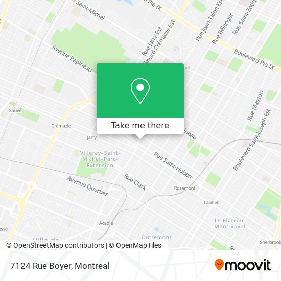 7124 Rue Boyer map