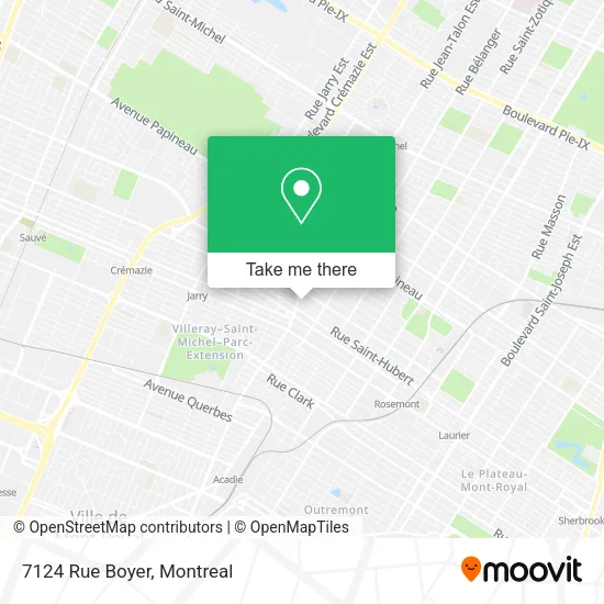 7124 Rue Boyer map