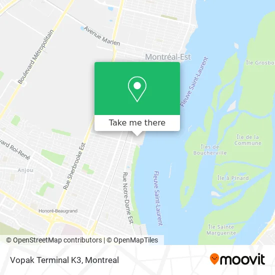 Vopak Terminal K3 map
