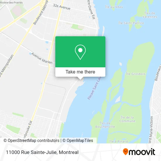11000 Rue Sainte-Julie map