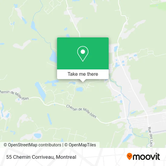 55 Chemin Corriveau map
