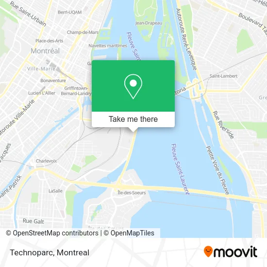 Technoparc map