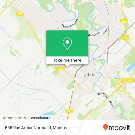 555 Rue Arthur Normand map