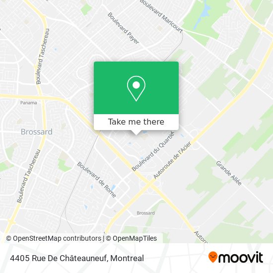 4405 Rue De Châteauneuf map
