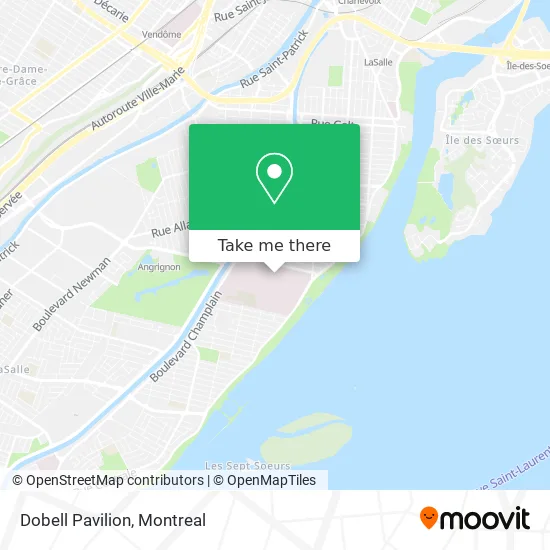 Dobell Pavilion map
