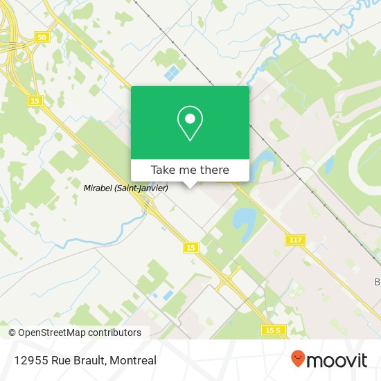 12955 Rue Brault map