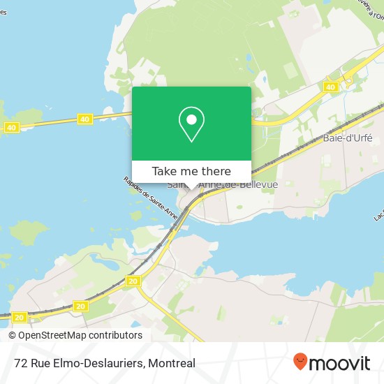 72 Rue Elmo-Deslauriers map