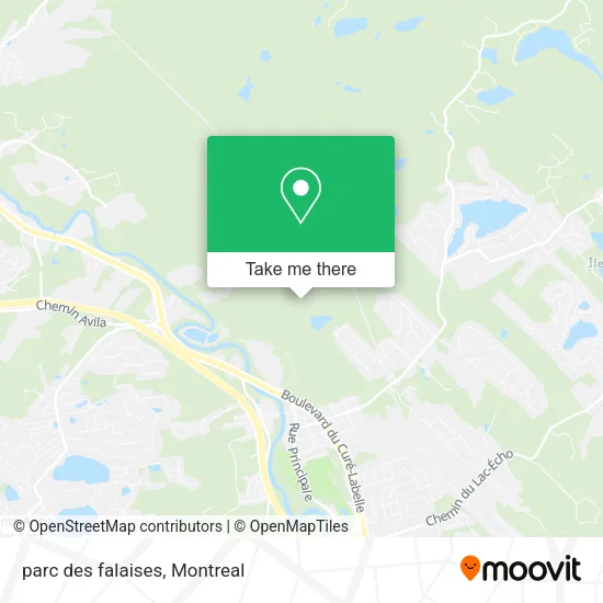 parc des falaises map