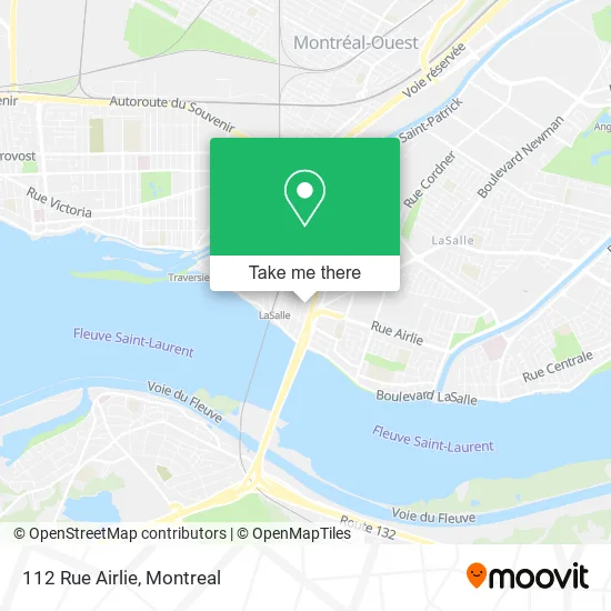 112 Rue Airlie map
