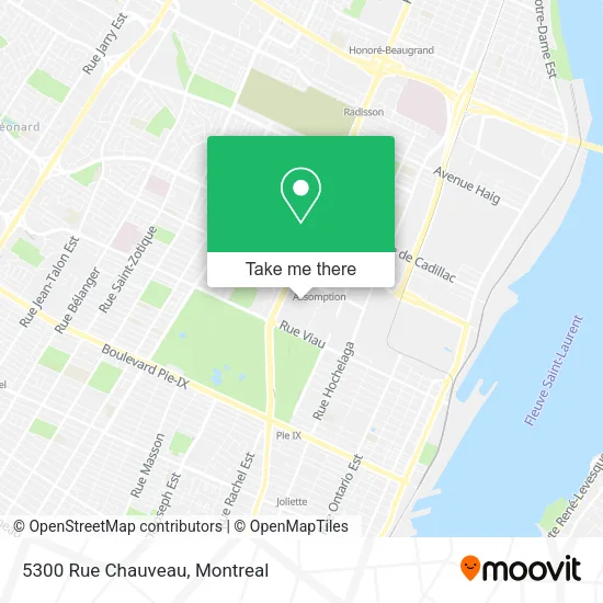 5300 Rue Chauveau map