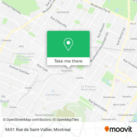 5651 Rue de Saint-Vallier map