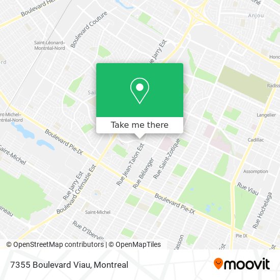 7355 Boulevard Viau map