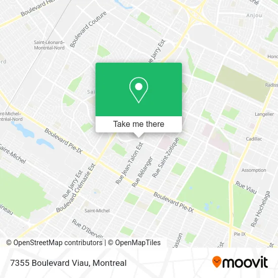7355 Boulevard Viau map