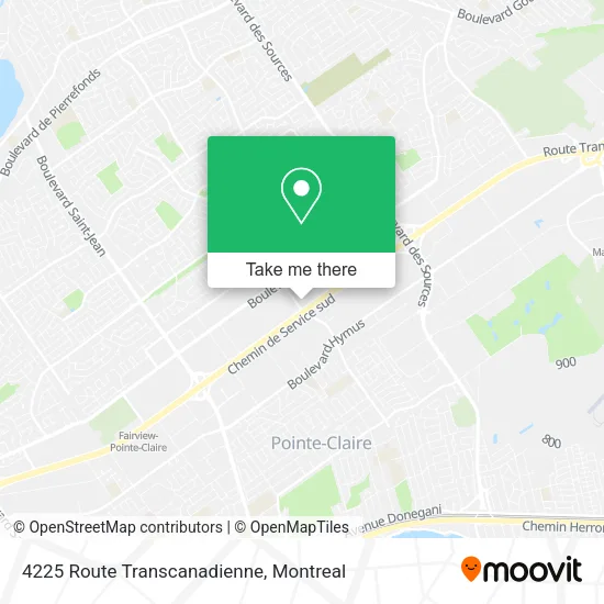 4225 Route Transcanadienne map