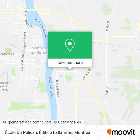 École Du Pelican, Édifice Laflamme map