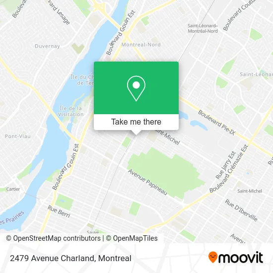 2479 Avenue Charland map