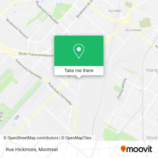 Rue Hickmore map
