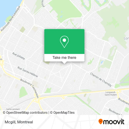 Mcgill map