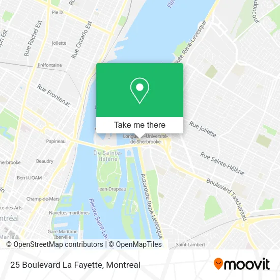 25 Boulevard La Fayette map