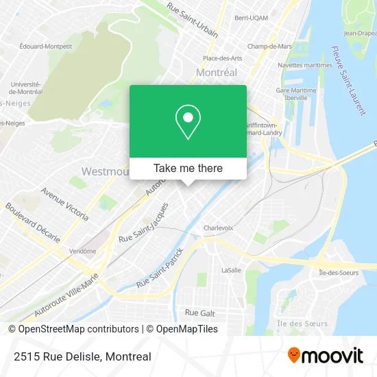 2515 Rue Delisle map