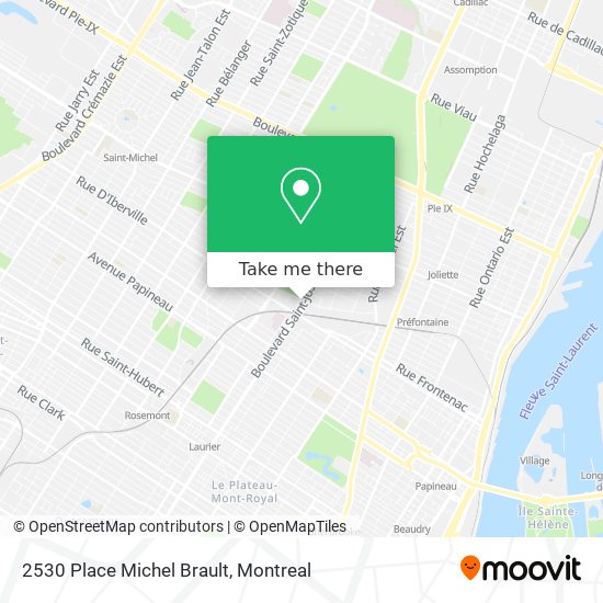 2530 Place Michel Brault map